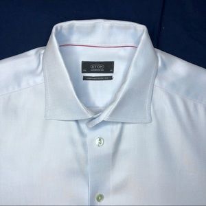 Eton Oxford Cloth Cotton Dress Shirt